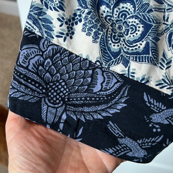 Liverpool Los Angeles Draw String Wide Leg Pull On Mid-Rise Pant M - Picture 6 of 10